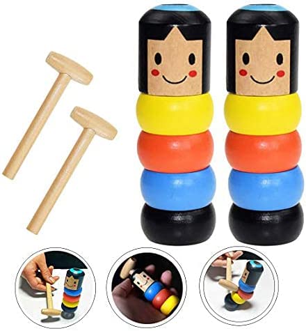 Unbreakable Wooden Man Magic Toy - thedealzninja