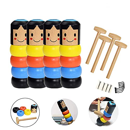 Unbreakable Wooden Man Magic Toy - thedealzninja