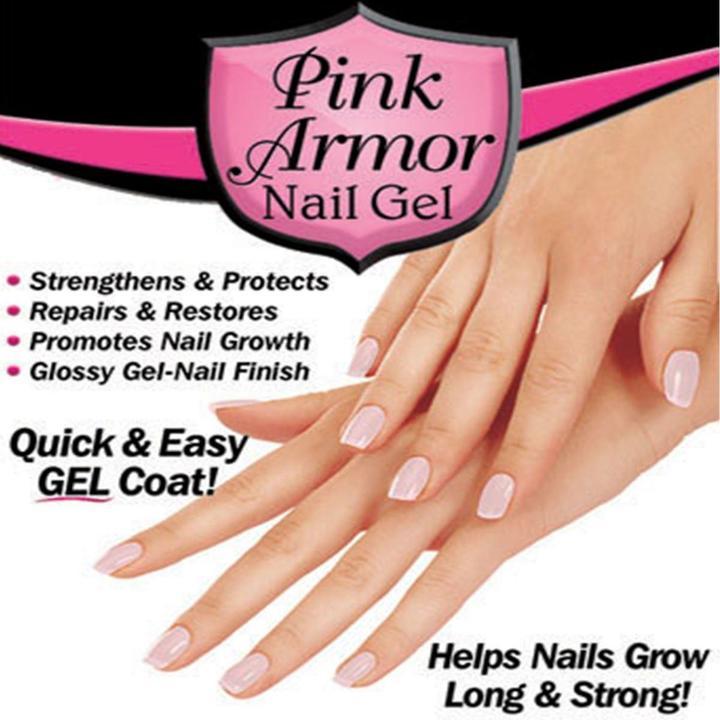 Pink Armor Nail Gel - thedealzninja