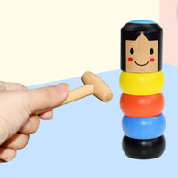 Thumbnail for Unbreakable Wooden Man Magic Toy - thedealzninja