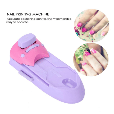 Diy Nail Art Stamping Machine Kit - thedealzninja