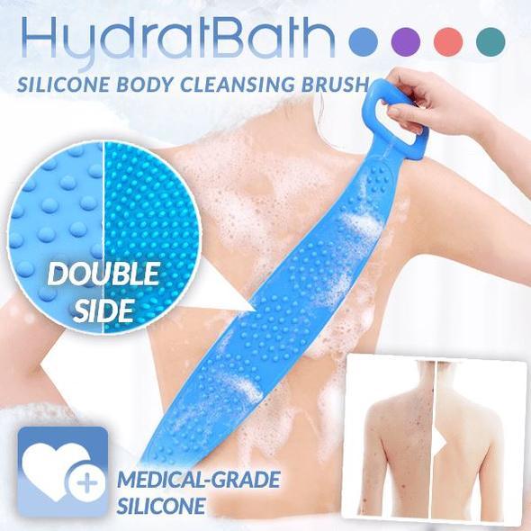 HydratBath Silicone Body Cleansing Brush - thedealzninja