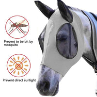 Thumbnail for Equine Mask Anti-Fly Mesh - thedealzninja
