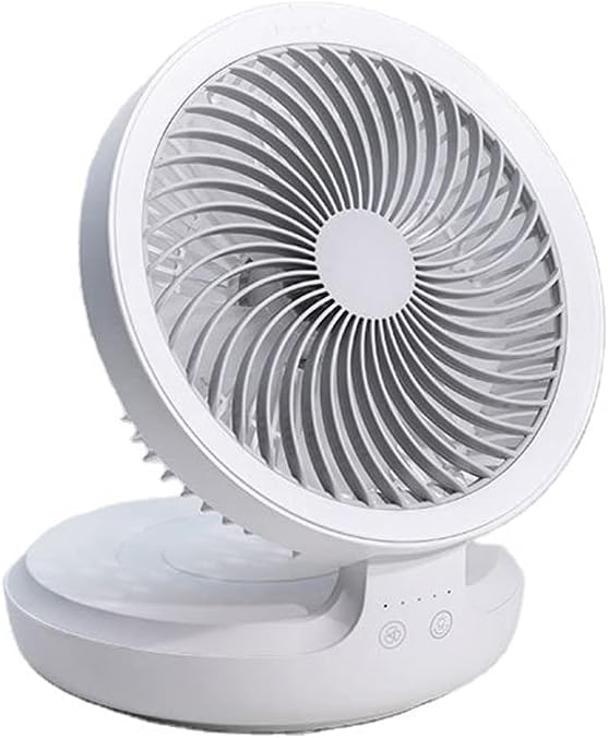 Foldable Desk Fan LED lamp