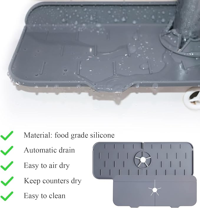Silicone Draining Mat - thedealzninja