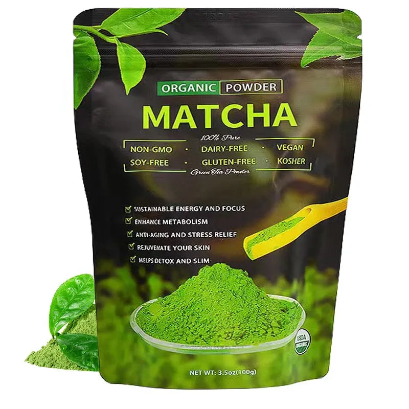Organic Matcha Grean Tea Powder - thedealzninja