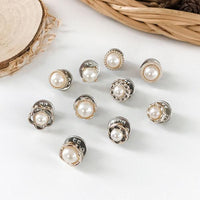 Thumbnail for Pearl Rhinestone Buckle Set