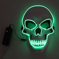 Thumbnail for Horror Skull Mask with LED Lights