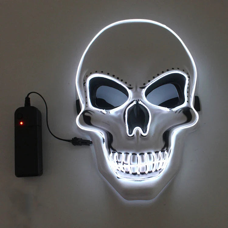 Horror Skull Mask with LED Lights