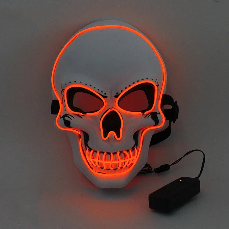 Horror Skull Mask with LED Lights