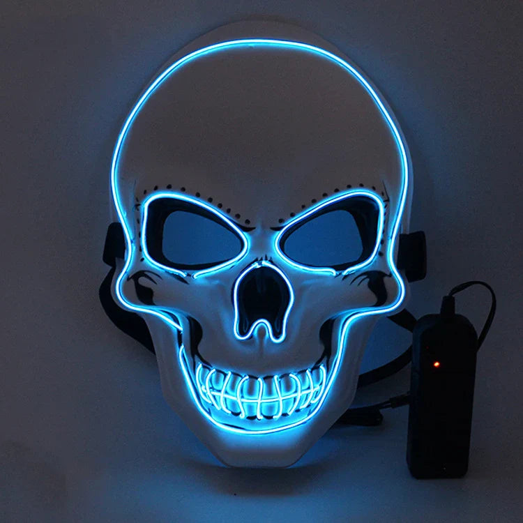 Horror Skull Mask with LED Lights