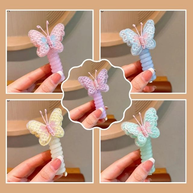 Butterfly Telephone Wire Hair Bands