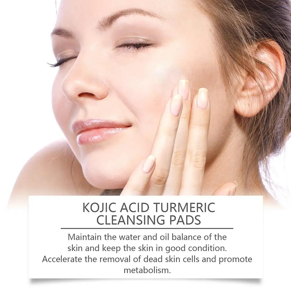 Turmeric Kojic Acid Cleansing Pads