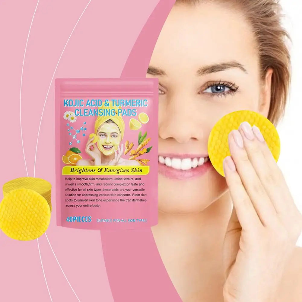 Turmeric Kojic Acid Cleansing Pads