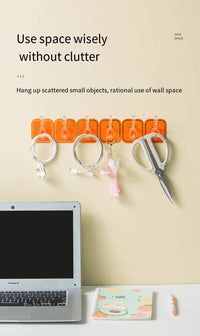 Thumbnail for Versatile Adhesive Hook Wall Mount - thedealzninja