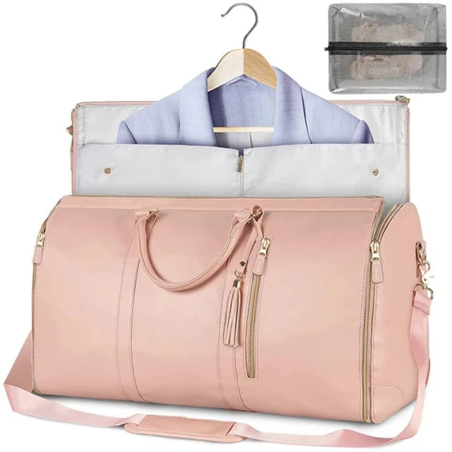 Foldable Garment Duffle Bag - thedealzninja