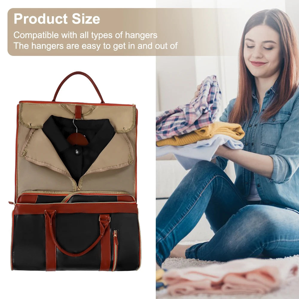 Foldable Garment Duffle Bag - thedealzninja