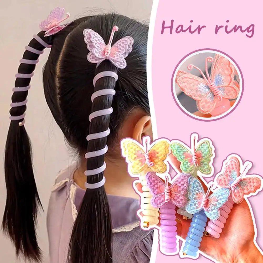 Butterfly Telephone Wire Hair Bands