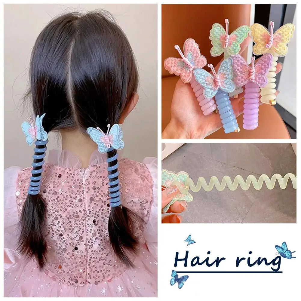 Butterfly Telephone Wire Hair Bands