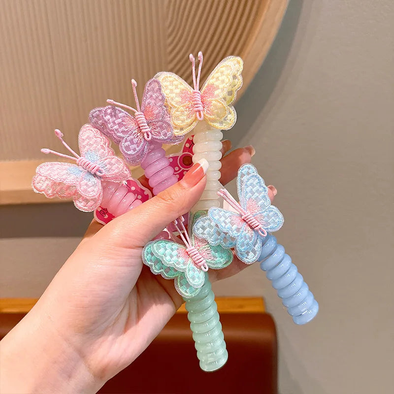 Butterfly Telephone Wire Hair Bands