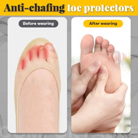 Thumbnail for Silicone anti-friction toe protector - thedealzninja