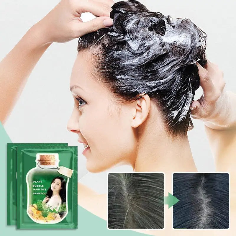 Plant Bubble Hair Dye Shampoo - thedealzninja