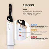 Thumbnail for Portable Electric Eyelash Curler - thedealzninja