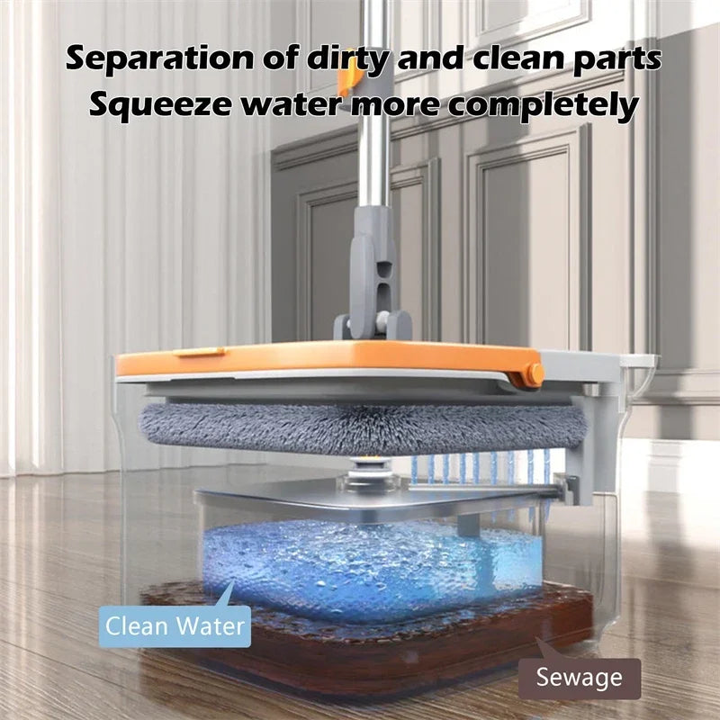 MopSquare - Household Microfibre Square Mop - thedealzninja