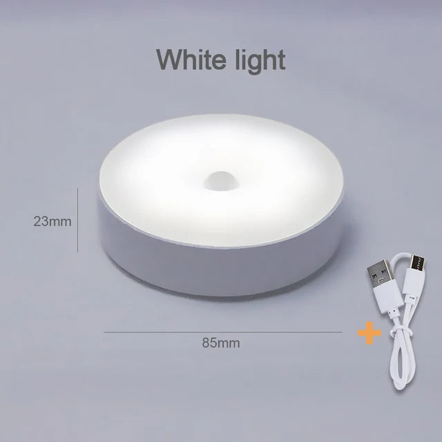 Rechargeable Motion Sensor Puck Lights - thedealzninja