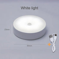 Thumbnail for Rechargeable Motion Sensor Puck Lights - thedealzninja