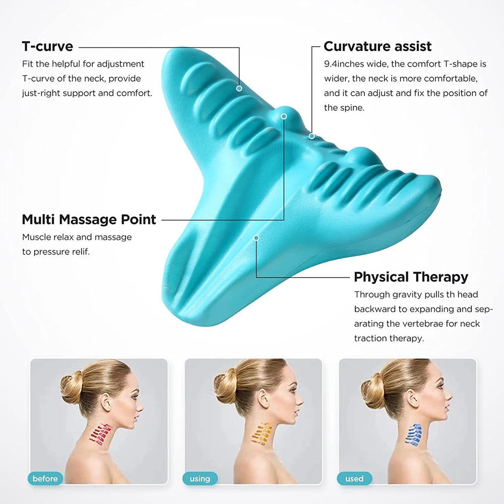 Cervical Traction Pillow - thedealzninja