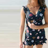 Thumbnail for Swim Romper with Built-In Bra - thedealzninja