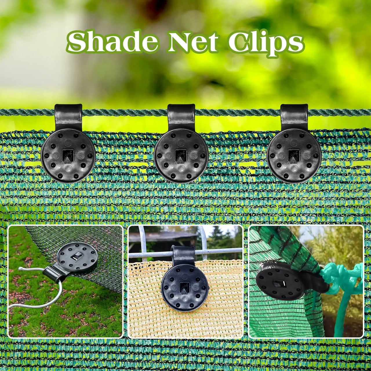 Dealzninja™️ Shade net clip - thedealzninja