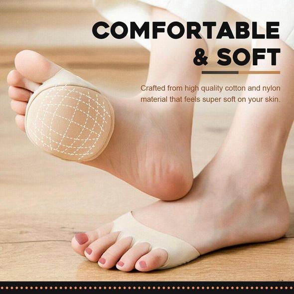 Honeycomb Fabric Forefoot Pads - 3 Pairs - thedealzninja