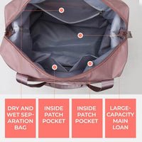 Thumbnail for Large capacity folding travel bag - thedealzninja