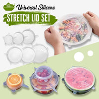 Thumbnail for Universal Silicone Stretch Lids - thedealzninja