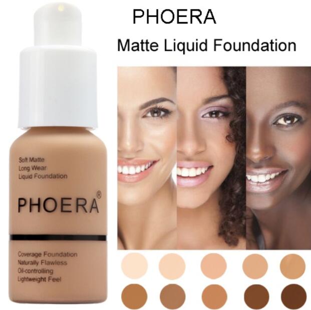 Phoera Full Coverage Liquid Foundation - thedealzninja