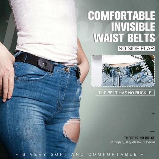 Buckle-free Invisible Elastic Waist Belts - thedealzninja