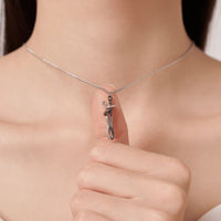 Thumbnail for Hug Necklace- The Tale of Two Lovers Necklace - thedealzninja