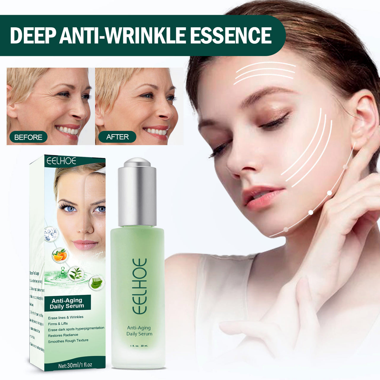 EELHOE™ Advanced Deep Anti-wrinkle Serum - thedealzninja