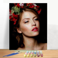 Thumbnail for Customized paint by numbers kit - Oil Painting Portraits From Photos - thedealzninja