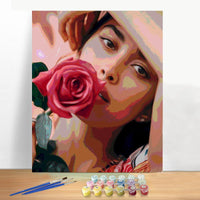 Thumbnail for Customized paint by numbers kit - Oil Painting Portraits From Photos - thedealzninja