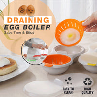 Thumbnail for Edible Silicone Drain Egg Boiler - thedealzninja
