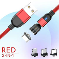 Thumbnail for 540° Rotating Free Charging Cable - thedealzninja