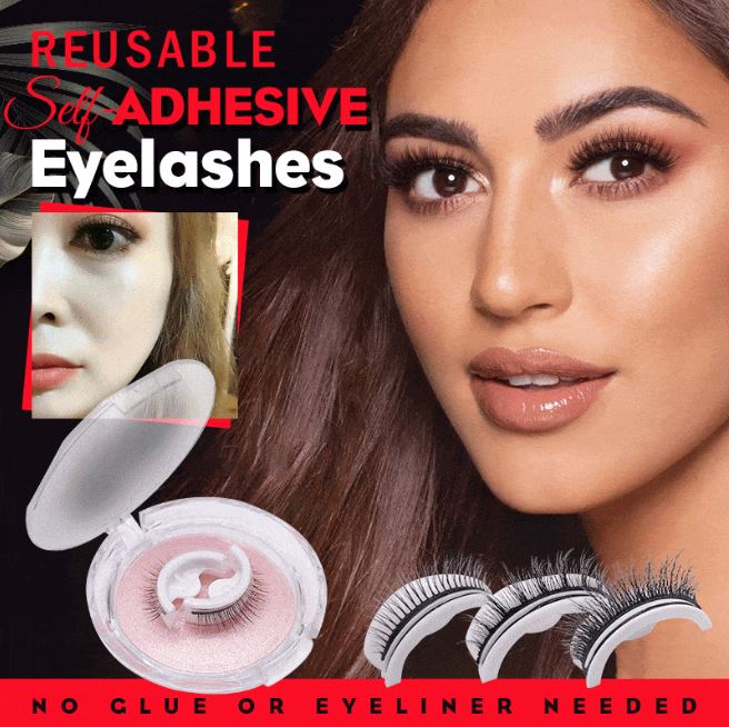 Reusable Self Adhesive Eyelashes - thedealzninja