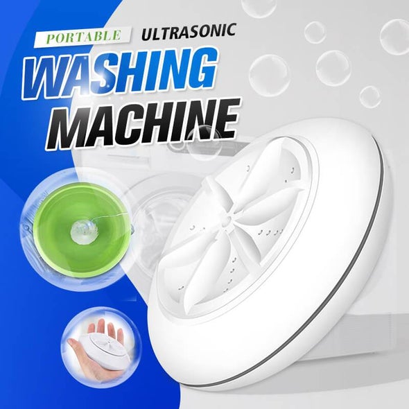 Portable Ultrasonic Washing Machin - thedealzninja