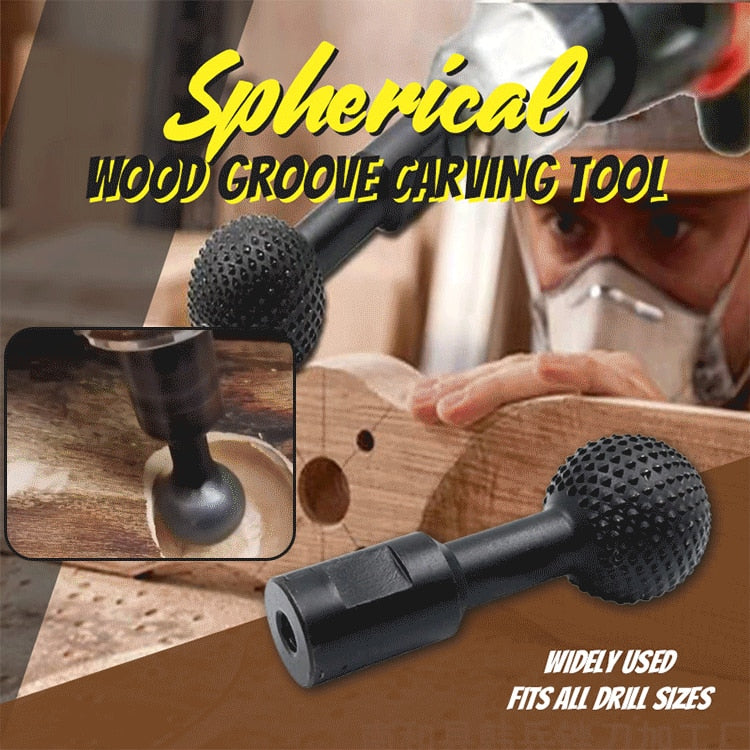 PowerSphere™ Spherical Wood Groove Carving Tool - thedealzninja