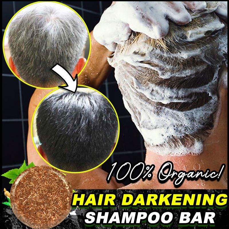 Organic Hair Darkening Shampoo Bar - thedealzninja