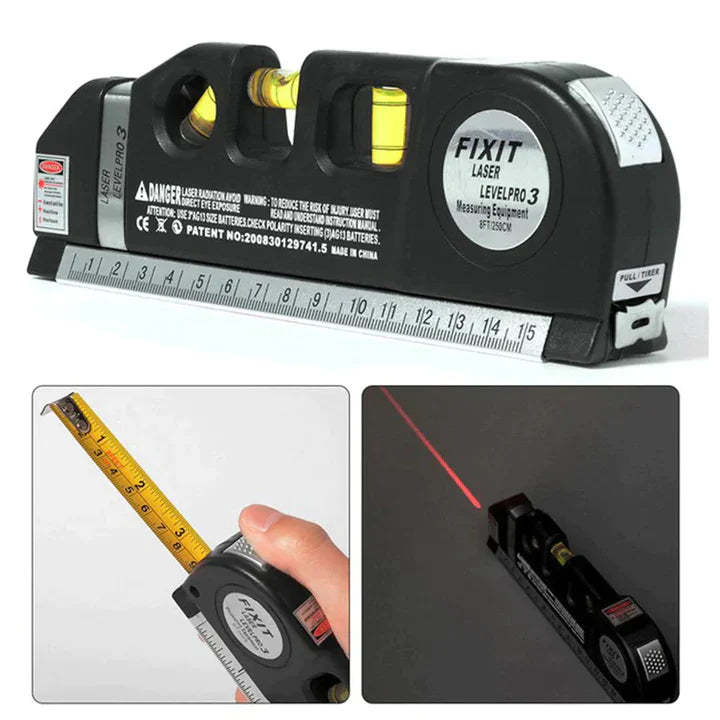 Digital Tape Measure | Versatile 4-in-1 Laser Measuring Device - thedealzninja