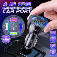 Thumbnail for 4 In ONE Universal Charging Car Port - thedealzninja
